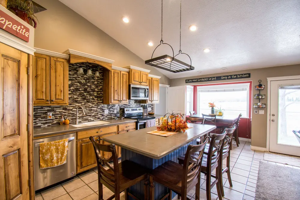 Kitchen — bright rustic interior — near Orange, CA